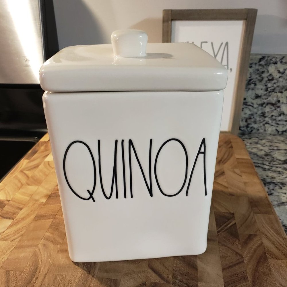 Rae Dunn Quinoa Canister